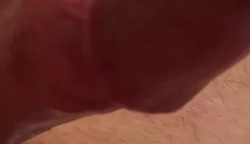So Much Cum From Edging My Frenulum