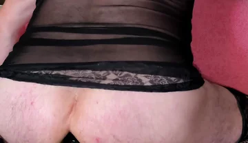 Gaping My Sissy Ass with Plug and Machine