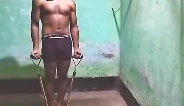 Young Boy Indian Cock After Gym