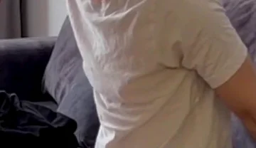 Straight Guy Gets Mone From a Stranger on the Street and Tries on Himself for the First Time First Part