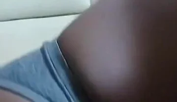 Lag Ebony Ch*ke Himself Before Pounding His Creeamy Asshole