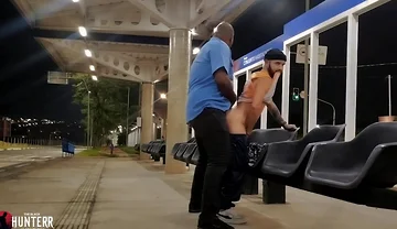 Bus Driver Picking up Passenger at Stop Video 2