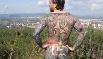 Cumshot in the Forest