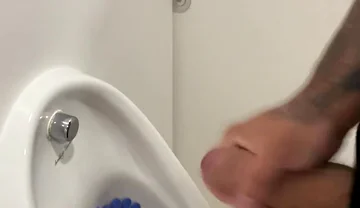 Bathroom Piss and Jerk