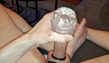 My POV #188 Fleshlight Fuck, Anal Vibrator & Cockring