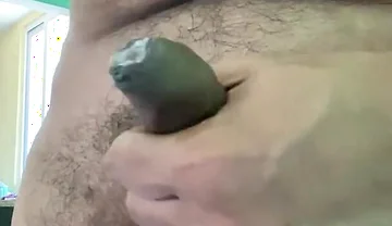 POV Long Cock Cumming Hard
