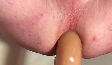 Anal Dildo Ride