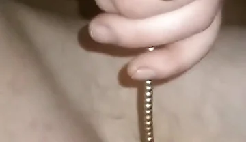 Sounding with Catheter and Sounding Rod Completely Introduced