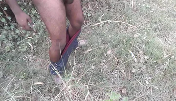 Rohit Gives Hard Orgasam in the Forest