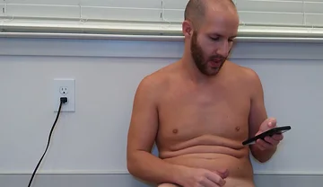 Man Riding Dildo Machine
