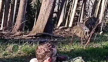 Naked in Forest