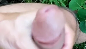 Solo in the Woods, Had to Cum
