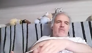 I Masturbate My Cock Nice and Comfortable on the Couch