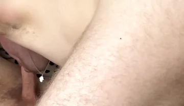 Hot Cute Couple Make Love After Wild Kiss
