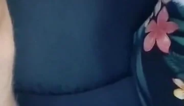 An 18-year-old Passing Teenager Sucked All the Cum Out of His Stepdad's Cock Right on the Street Near the River