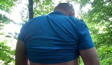 Jerking off in the Forest