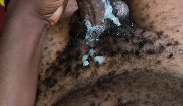 Solo Handjob and Releasing Loads of Cum