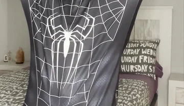 My Big Cock Dont Need Touch to Cum! Spiderman Cums