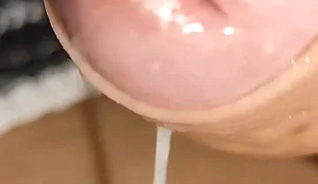 The Largest Production of Pre Cum in the World in a Single Sharpening.