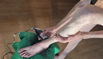 Trimming My Legs and Trying on a Tight Dress
