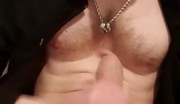 Twink Wanking Massive Uncut Wet Cock