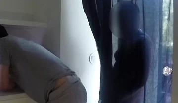 2 Amateur Boys Messing Around in the Kitchen and Pissing on Each Other