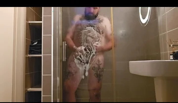 The Airbnb Host Caught Me Jerking off in the Shower!
