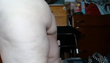 Fat Pig Sissy Shaking Fat Ass for Any Cock to Fuck It