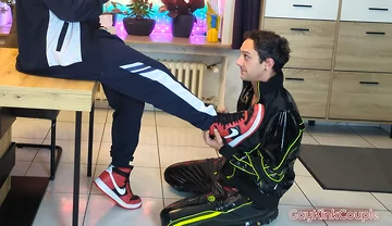 Waiting for My Master to Come Home After Gym