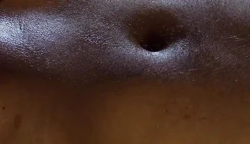 Deep Oily Massage with Alex: Belly Button Play & Cum on His Stomach