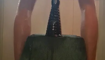 Solo Gay Male - Extreme Anal Destruction Huge Dildo's and Fisting
