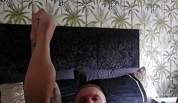 Straight Lad Solo Wank, Anal Pay & Sucking with Huge Dildo