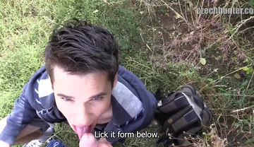 Amateur Student Deepthroats Cock