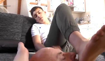 German teen boys socks and feet