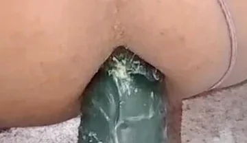 This Is the First Dildo This Huge I've Ever Tried to Swallow!