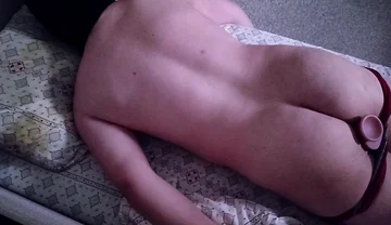 I'm in Bed, Masturbating My Ass