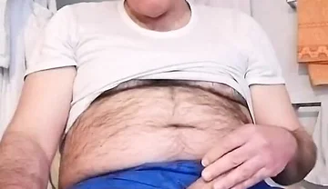 I Jerk off My Hairy Ass and Jerk My Hard Cock!