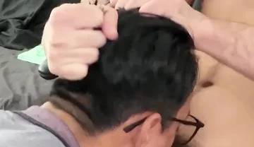 His Fetish Is That I Suck His Cock with My Glasses on