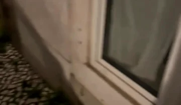 Boy Caught Jerking-off on His Bed Through the Street Window