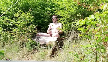 Masturbation with a View