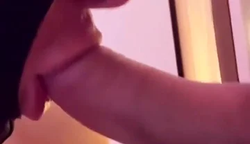 Young Guy with Super Long Cock Face-fucks My Throat Until He Cums