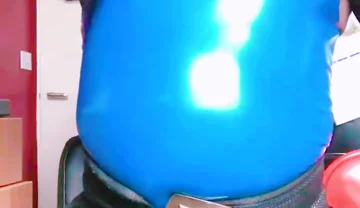 Blue Latex Verbaltit Rub