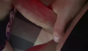 Big Cock on His Face