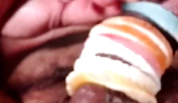 Cock Full of Candy Cum Shot