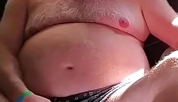 White Sox Jerk off! Two Cum Shots From Bear!!