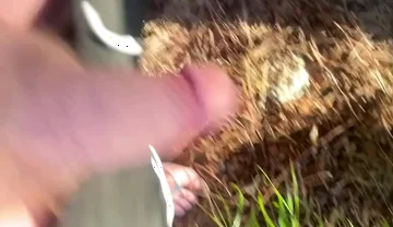 A Redhead Boy Went for a Pee in the Woods and His Friend Followed Him