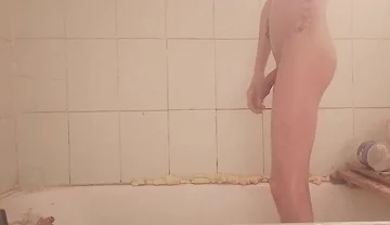 Guy Bathing