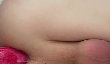 Young Femboy Wants to Cum with a Dildo in His Ass