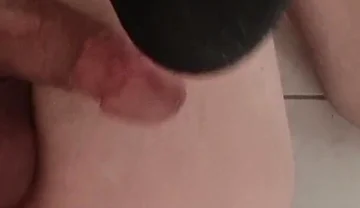 Wbc Sissy in Pantyhose - Solo Balls Deep Dildo Riding