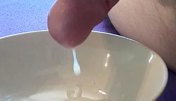 Young Ginger Uncut Dick Ruined Cum Floating